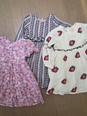 Girls Size 4T Pink Chicken And Target Dresses